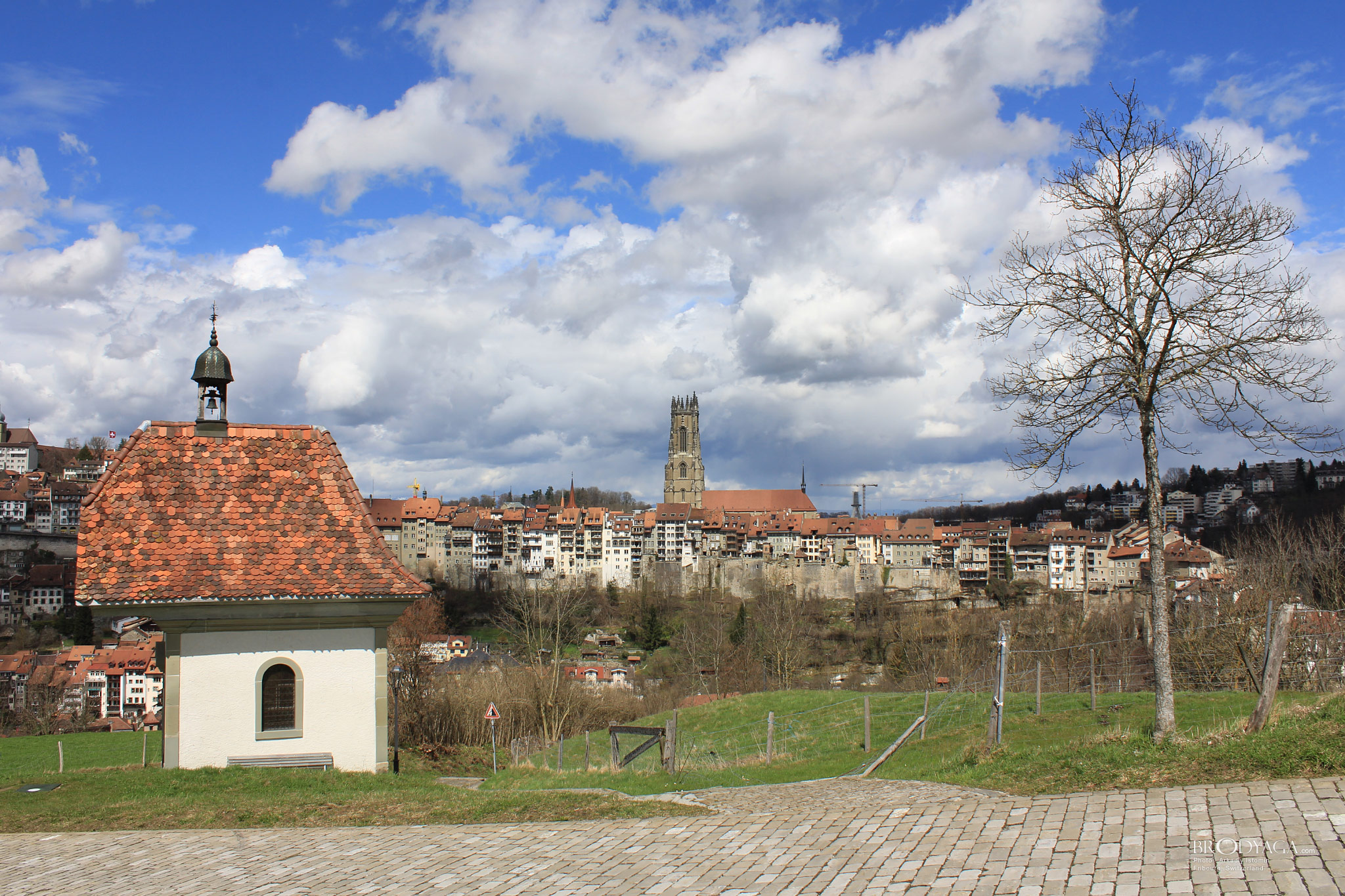 Chapelle St. Jost ( érigé en 1684 ). Fribourg